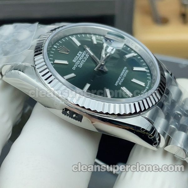 Datejust replica watch details and pricing VS Factory Rolex 126234 green 36mm Mechanical men 4