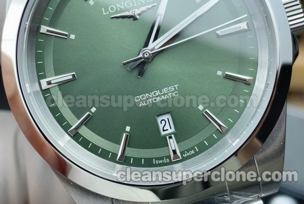 Conquest replica watch details and pricing TW Factory Longines L3.830 green Mechanical men 4