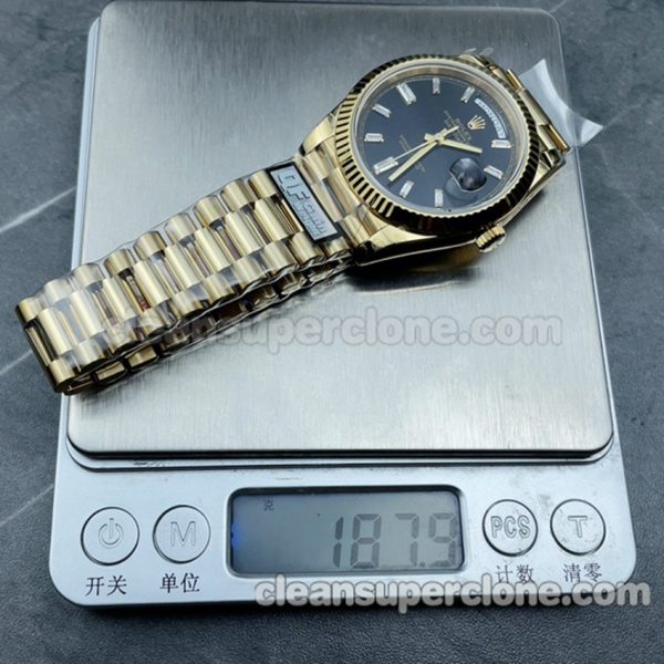 Day-date replica watch details and pricing QF Factory Rolex 228238 40mm Mechanical men 9