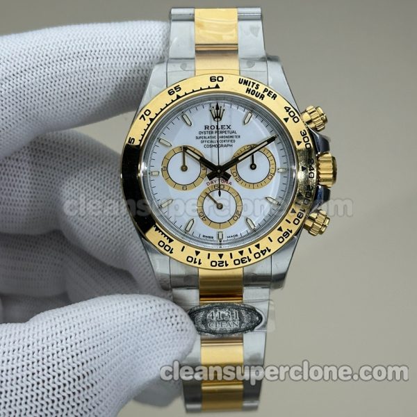 Daytona replica watch details and pricing C Factory Rolex 126503 4131 Mechanical men