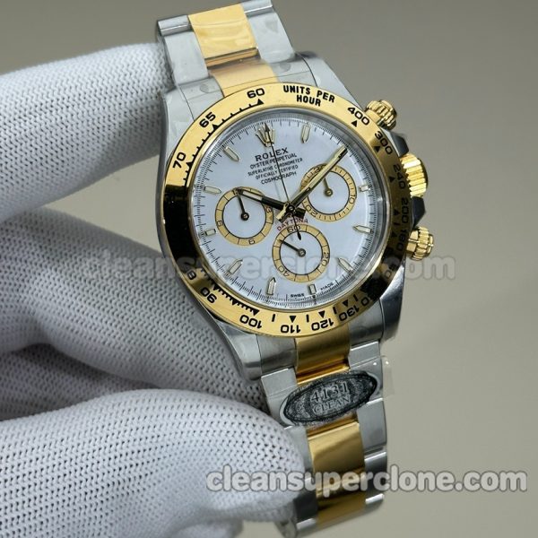 Daytona replica watch details and pricing C Factory Rolex 126503 4131 Mechanical men 2