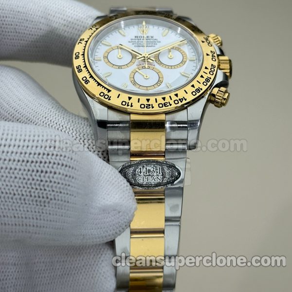 Daytona replica watch details and pricing C Factory Rolex 126503 4131 Mechanical men 4