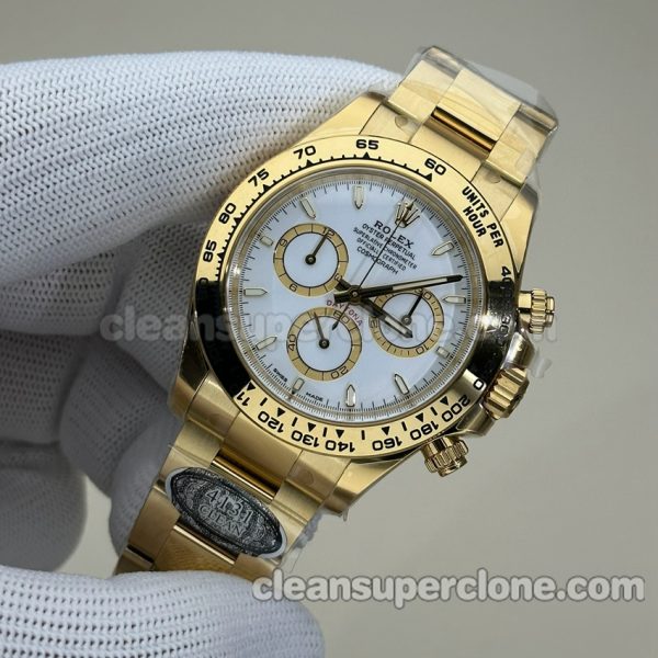 126508 1:1 Copy watch description and price C Factory Rolex Daytona 4131 Mechanical men 3