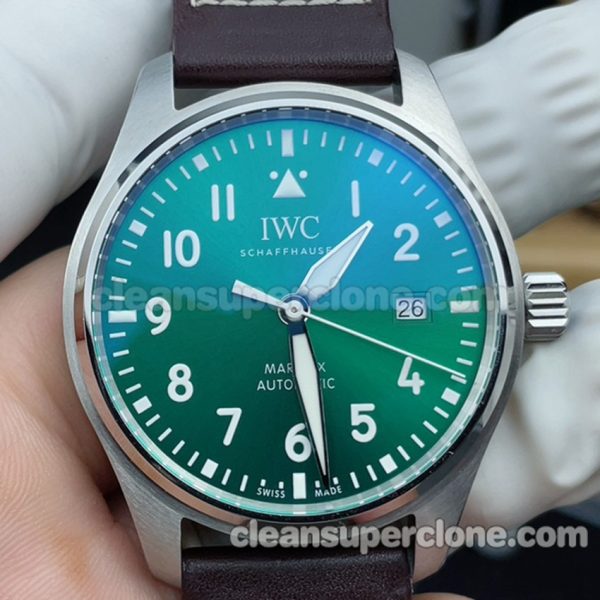 IWC Clone watch picture and price V7 Factory Pilots IW328205 green Mechanical men 2