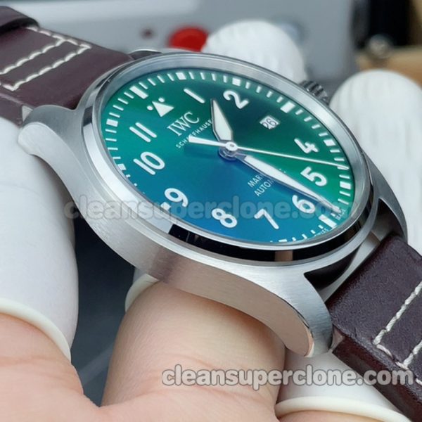 IWC Clone watch picture and price V7 Factory Pilots IW328205 green Mechanical men 3