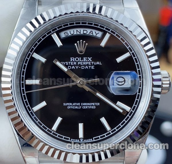 Day-date replica watch details and pricing GM Factory Rolex 228239 40mm black 2836 Mechanical men 2