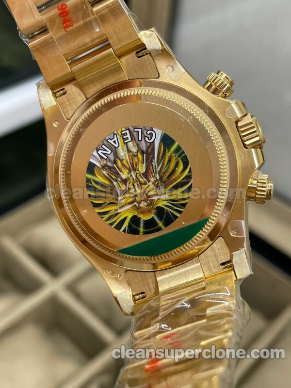 Daytona replica watch details and pricing C Factory Rolex 126508 gold 4131 Mechanical men 8