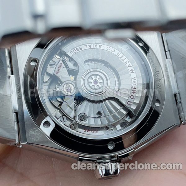 Constellation replica watch details and pricing TVS Factory Omega 131.10.39 black Mechanical men 6