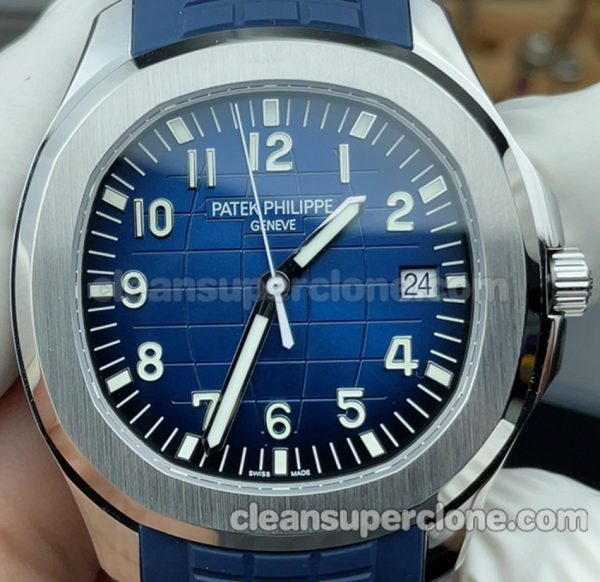 Aquanaut replica watch details and pricing 3K Factory Patek Philippe 5168 blue Mechanical men 2