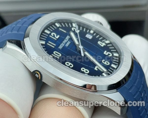 Aquanaut replica watch details and pricing 3K Factory Patek Philippe 5168 blue Mechanical men 4