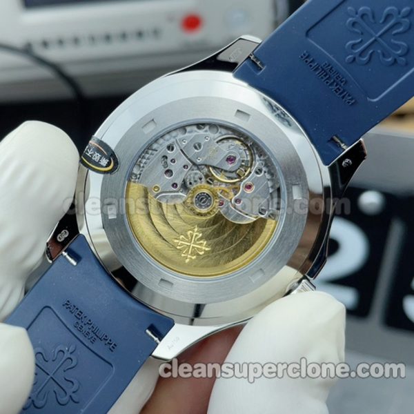 Aquanaut replica watch details and pricing 3K Factory Patek Philippe 5168 blue Mechanical men 6