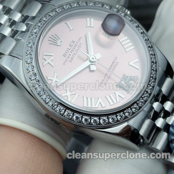 Rolex Clone watch picture and price A+ Factory Datejust 278384 pink 31mm Mechanical women 3