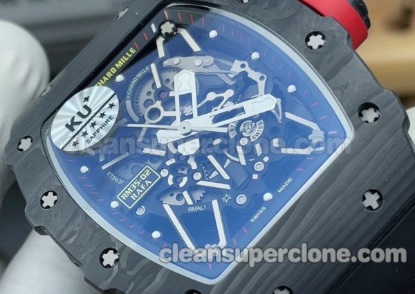 RM35-02 1:1 Copy watch description and price KU Factory Richard mille Mechanical men 7