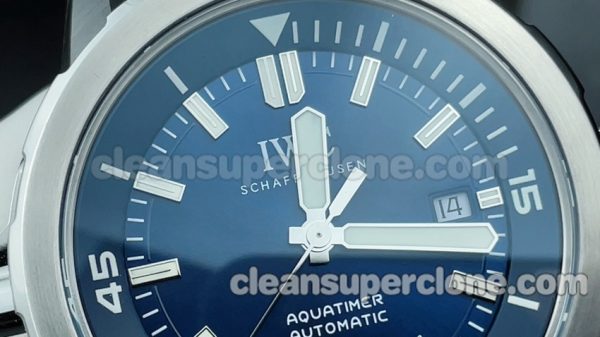 IW329005 1:1 Copy watch description and price V6S Factory IWC Aquatimer Family blue Mechanical men 7