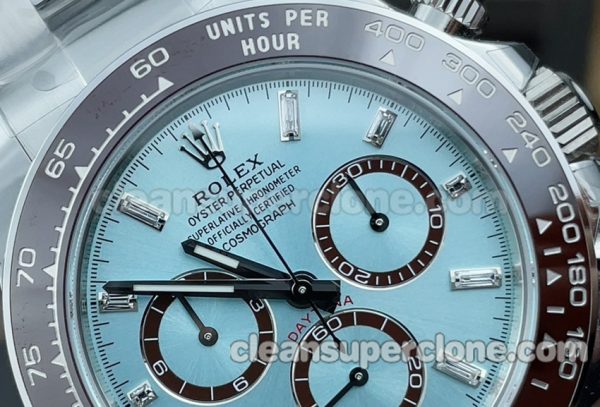 Daytona replica watch details and pricing VS Factory Rolex 126506 blue 4131 Mechanical men 3