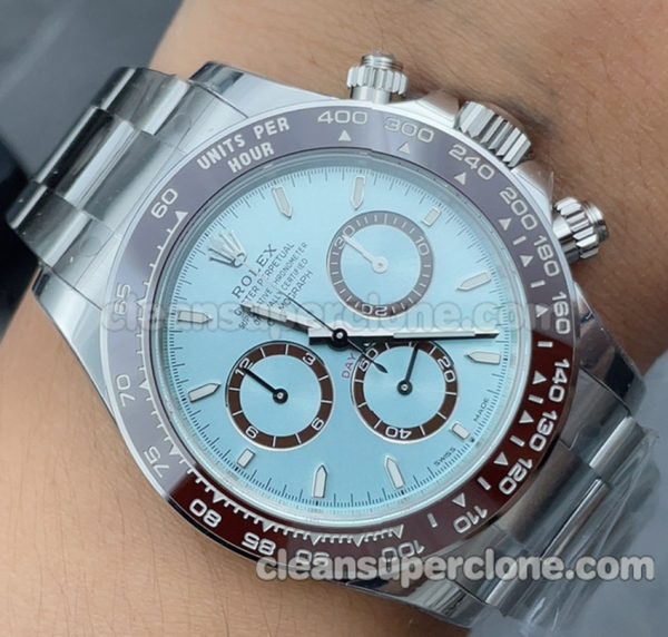 126506 1:1 Copy watch description and price VS Factory Rolex Daytona blue 4131 Mechanical men 8