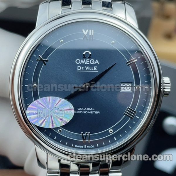 Deville replica watch details and pricing MKS Factory Omega 424.10.40 Mechanical men 2