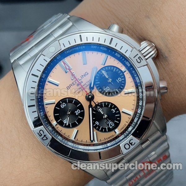 Breitling Super Clone watch picture and price BLS Factory Chronomat AB01341 Beige Mechanical men 8