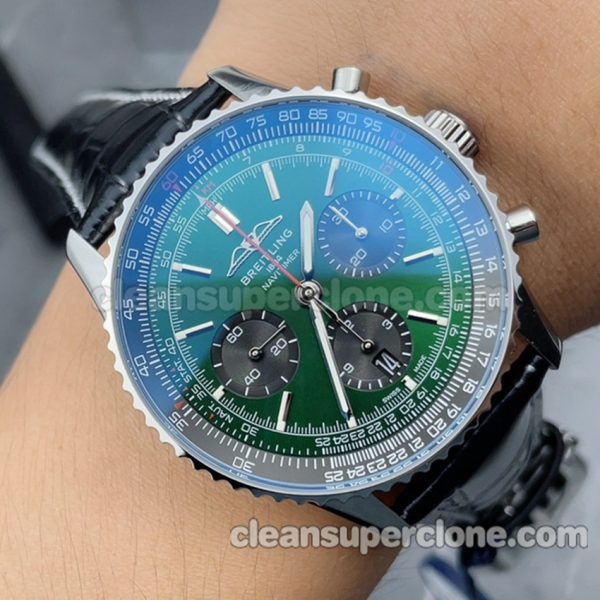 Breitling Super Clone watch picture and price BLS Factory Navitimer AB01372 green Mechanical men 8