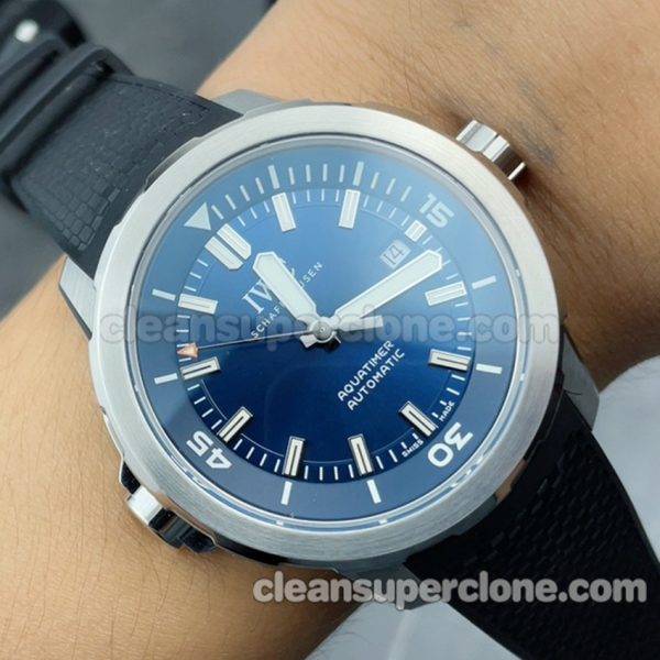 IW329005 1:1 Copy watch description and price V6S Factory IWC Aquatimer Family blue Mechanical men 8