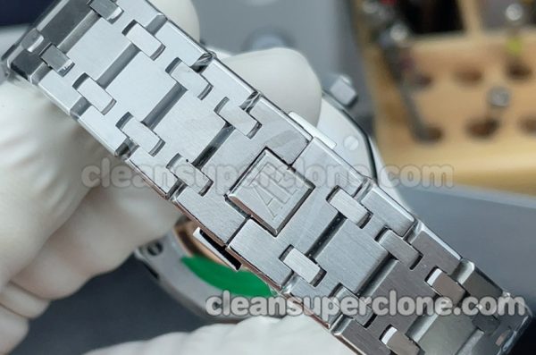 15451 1:1 Copy watch description and price APS Factory Audemars Piguet Royal Oak black Mechanical women 8