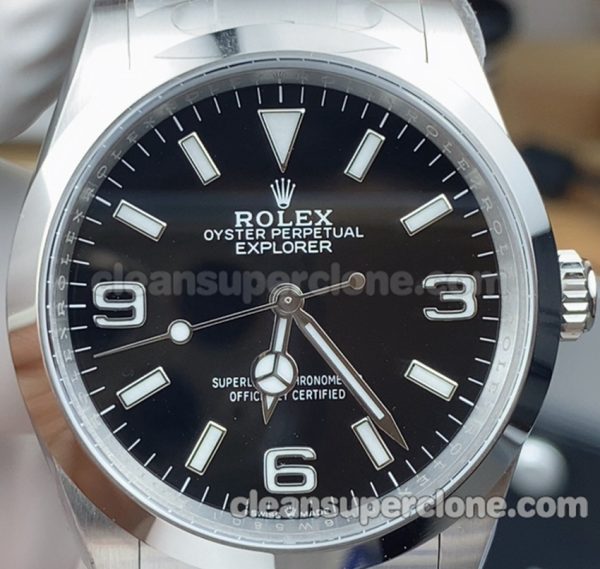 Rolex Super Clone watch picture and price C Factory Explorer 124270 36mm Mechanical men 2