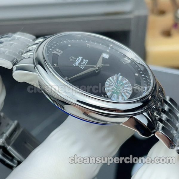 424.10.40 1:1 Copy watch description and price MKS Factory Omega Deville Mechanical men 3