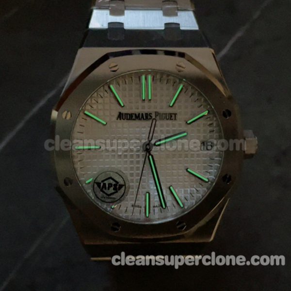 15510 1:1 Copy watch description and price APS Factory Audemars Piguet Royal Oak white Mechanical men 9