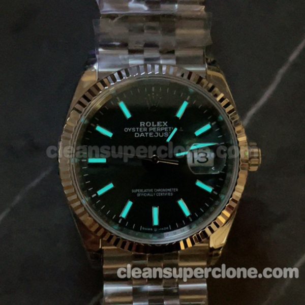 Datejust replica watch details and pricing VS Factory Rolex 126234 green 36mm Mechanical men 9