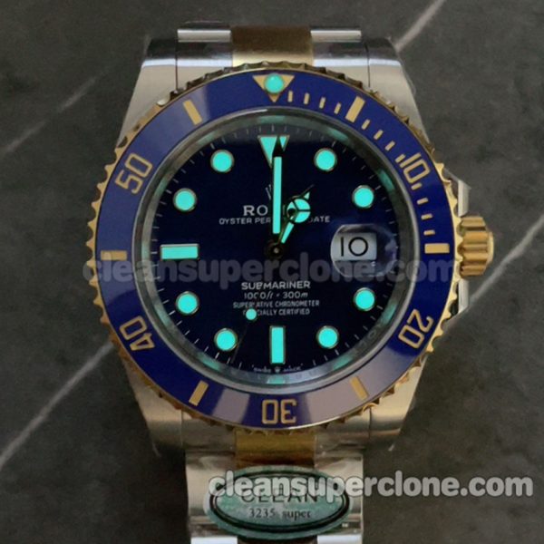 Submariner replica watch details and pricing Clean Factory Rolex 126613 blue 41mm 3255 Mechanical men 9