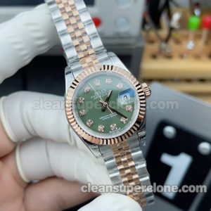 Lady-datejust replica watch details and pricing GS Factory Rolex 279171 green 28mm Mechanical women