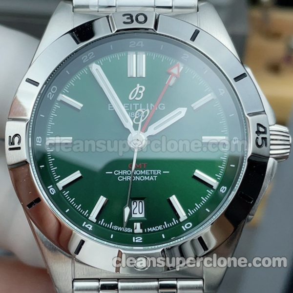 Breitling Clone watch picture and price BLS Factory Chronomat green A323981 Mechanical men 2