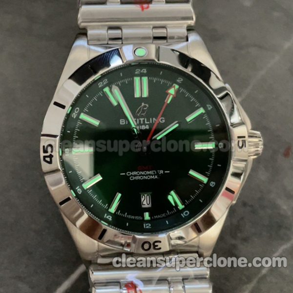 Breitling Clone watch picture and price BLS Factory Chronomat green A323981 Mechanical men 9