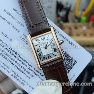 Tank replica watch details and pricing Swiss Movement Cartier WGTA0011 Quartz women