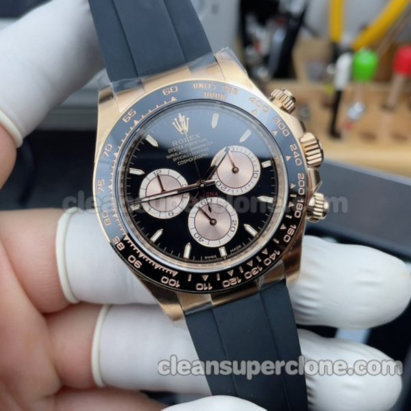 Daytona replica watch details and pricing Clean Factory Rolex 126515 Rose gold 4131 Mechanical men