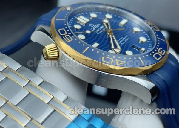 210.22.42 1:1 Copy watch description and price VS Factory Omega Seamaster 300m blue 8800 Mechanical men 3