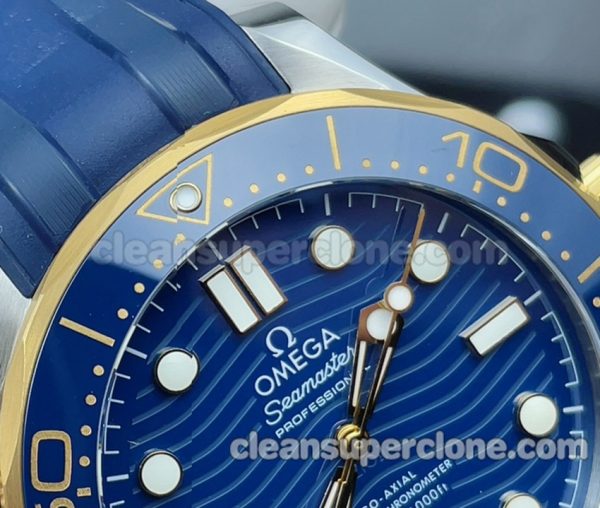 210.22.42 1:1 Copy watch description and price VS Factory Omega Seamaster 300m blue 8800 Mechanical men 6