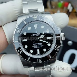 Submariner replica watch details and pricing Clean Factory Rolex 114060 black 40mm 3130 Mechanical men