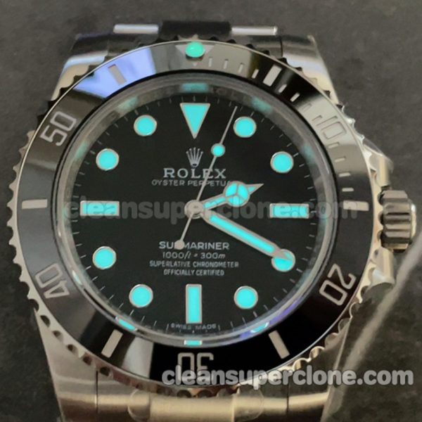 Submariner replica watch details and pricing Clean Factory Rolex 114060 black 40mm 3130 Mechanical men - Image 3