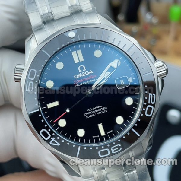 Omega Clone watch picture and price MKS Factory Seamaster 300m black 212.30.41 Mechanical men