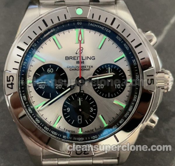 Chronomat replica watch details and pricing BLS Factory Breitling AB01341 Mechanical men 9