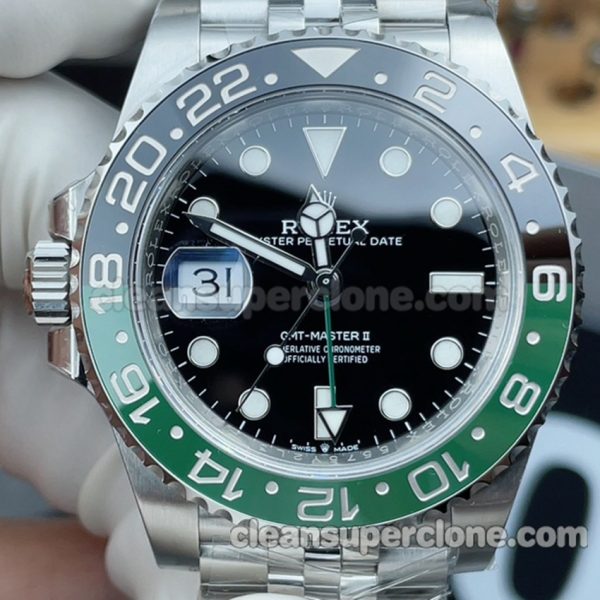 126720 1:1 Copy watch description and price Clean Factory Rolex Gmt-master II Mechanical men 2