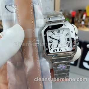 Santos replica watch details and pricing BV Factory Cartier WSSA0029 Mechanical women