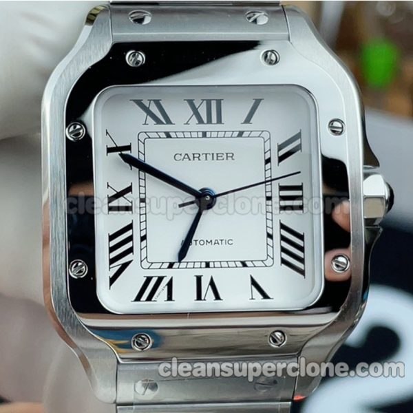 Santos replica watch details and pricing BV Factory Cartier WSSA0029 Mechanical women 3