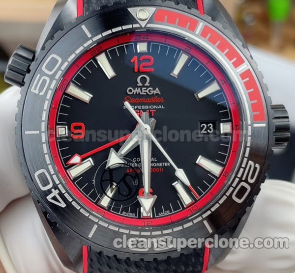 Seamaster replica watch details and pricing VS Factory Omega 600mm black 215.92.46 Mechanical men 2