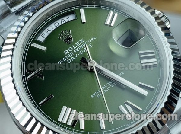 Rolex Clone watch picture and price GM Factory Day-date 228239 green 3255 Mechanical men 4