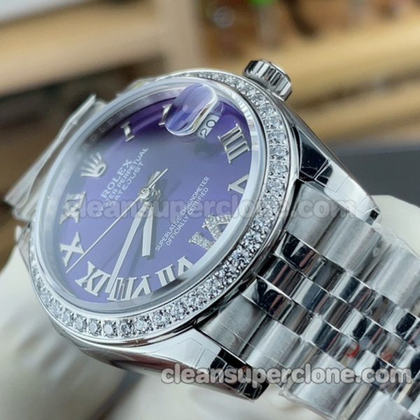 Datejust replica watch details and pricing GS Factory Rolex 278384 purple 31mm Mechanical women 4