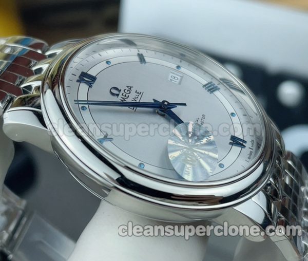 Omega Clone watch picture and price MKS Factory Deville 424.10.40 silver 8800 Mechanical men 3