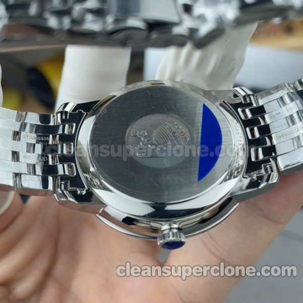 Omega Clone watch picture and price MKS Factory Deville 424.10.40 silver 8800 Mechanical men 5