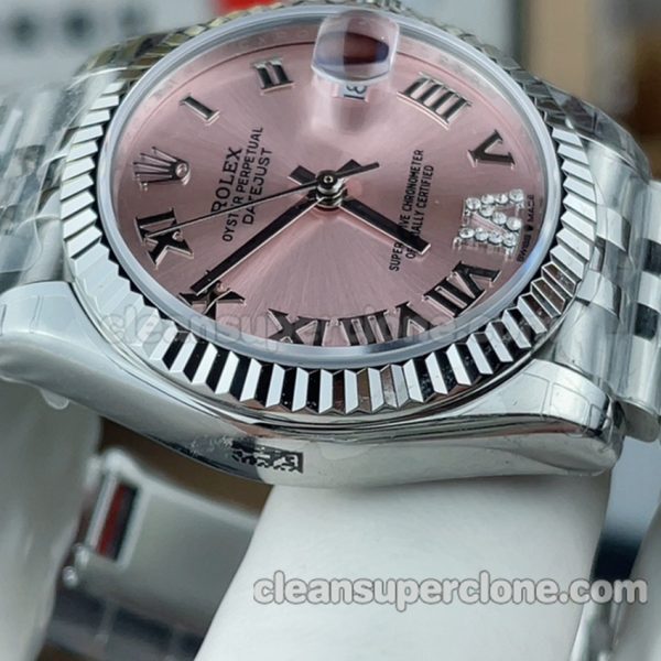 278274 1:1 Copy watch description and price GS Factory Rolex Datejust pink 31mm Mechanical women 3